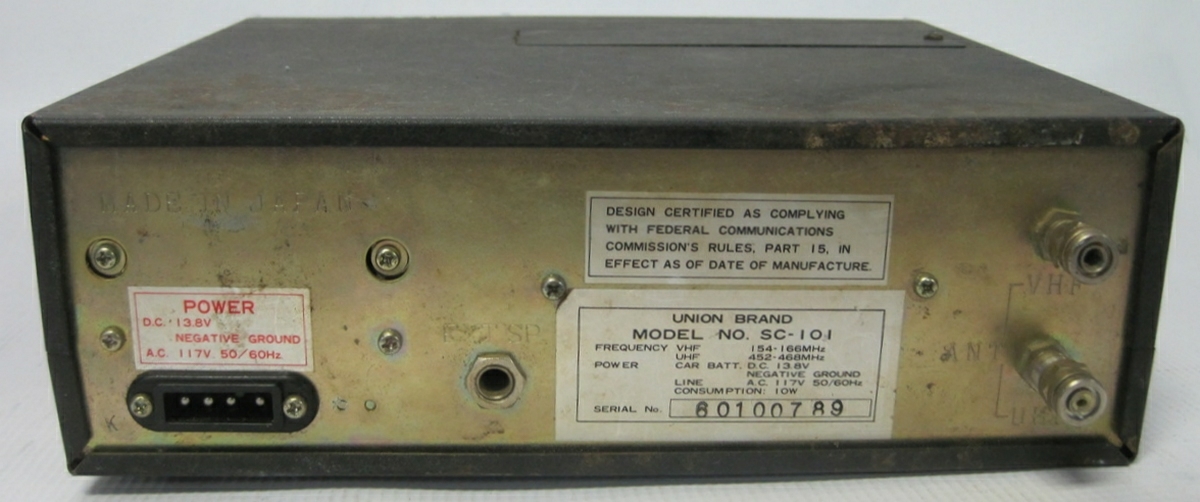 Union SC101 (VHF/UHF)